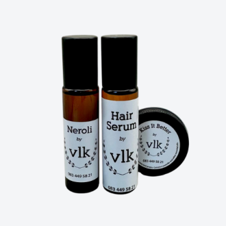 "Radiance Trio" Neroli, Hair Serum, Kiss it Better.